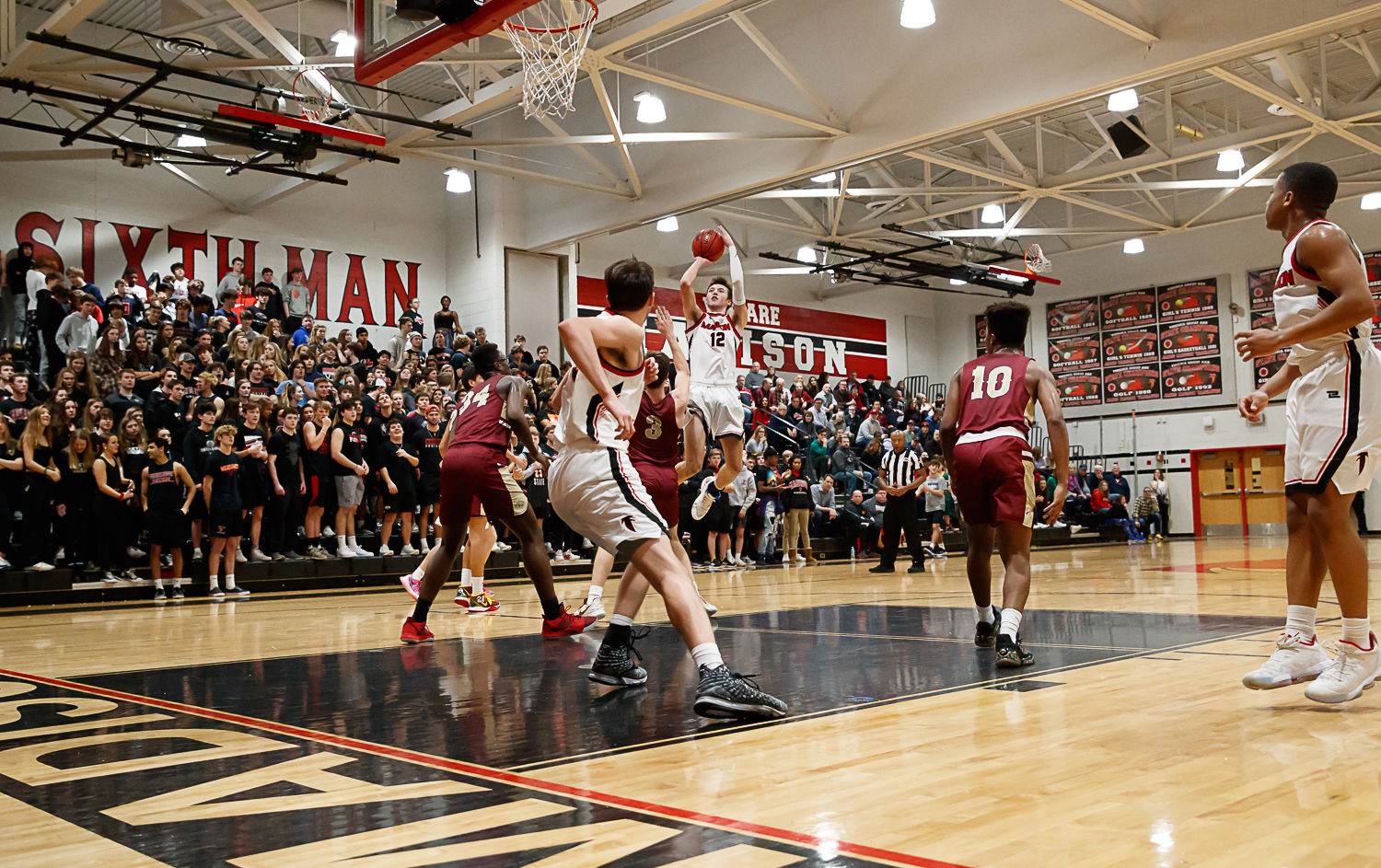 Madison vs. Oakton boys basketball 8